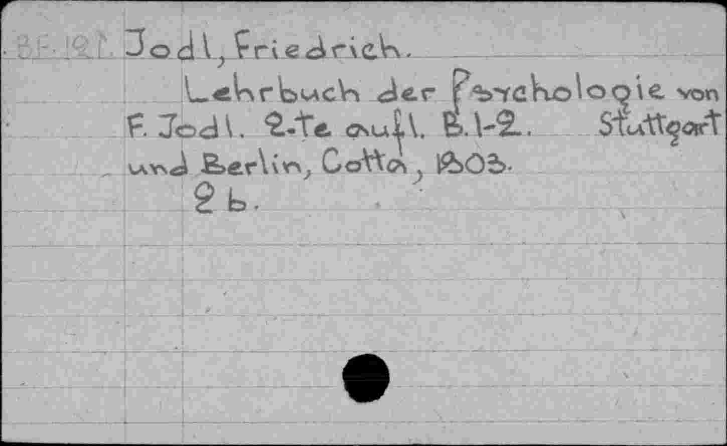 ﻿3oä I, Çriedr\e.V\. ____j---
L.eV'vrKucV» de.r f cKoоqie. von F Jod l. 2-te оЦк в. кг. Stankt VAY\B.erV'rx, CoWc\ Й105-
2ь.